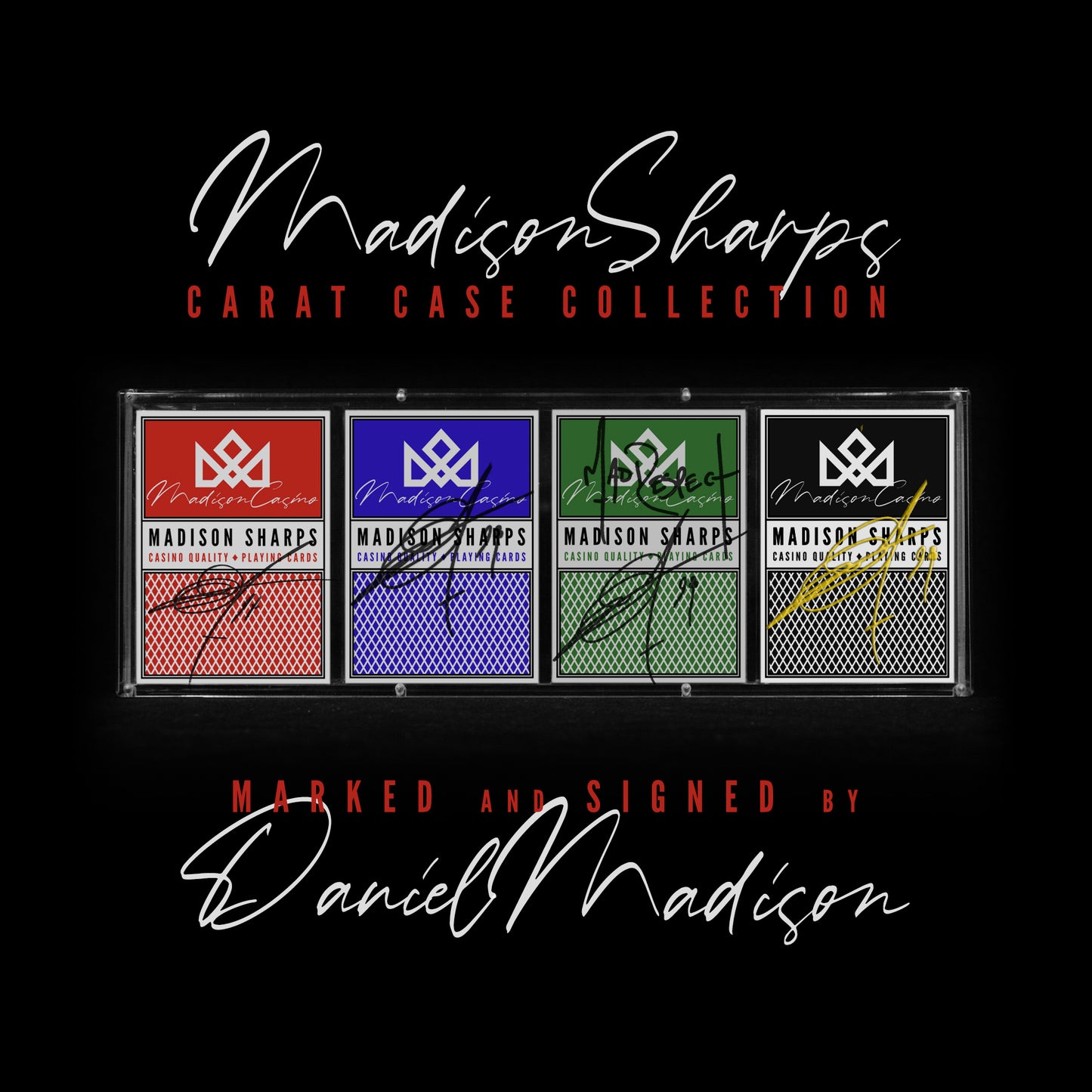 SHARPS CARAT SET - SIGNED AND MARKED BY MADISON