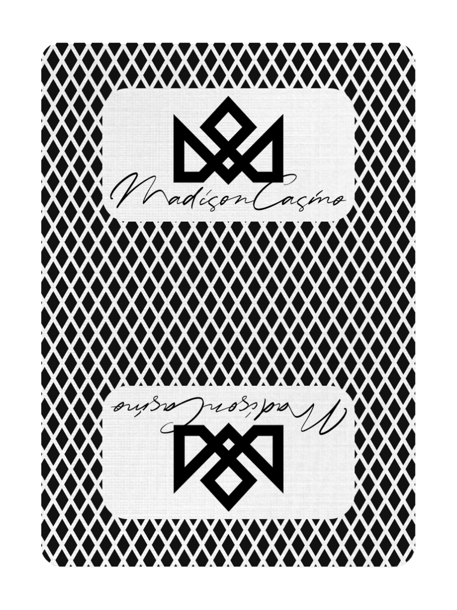 MADISON SHARPS Playing Cards (Black)