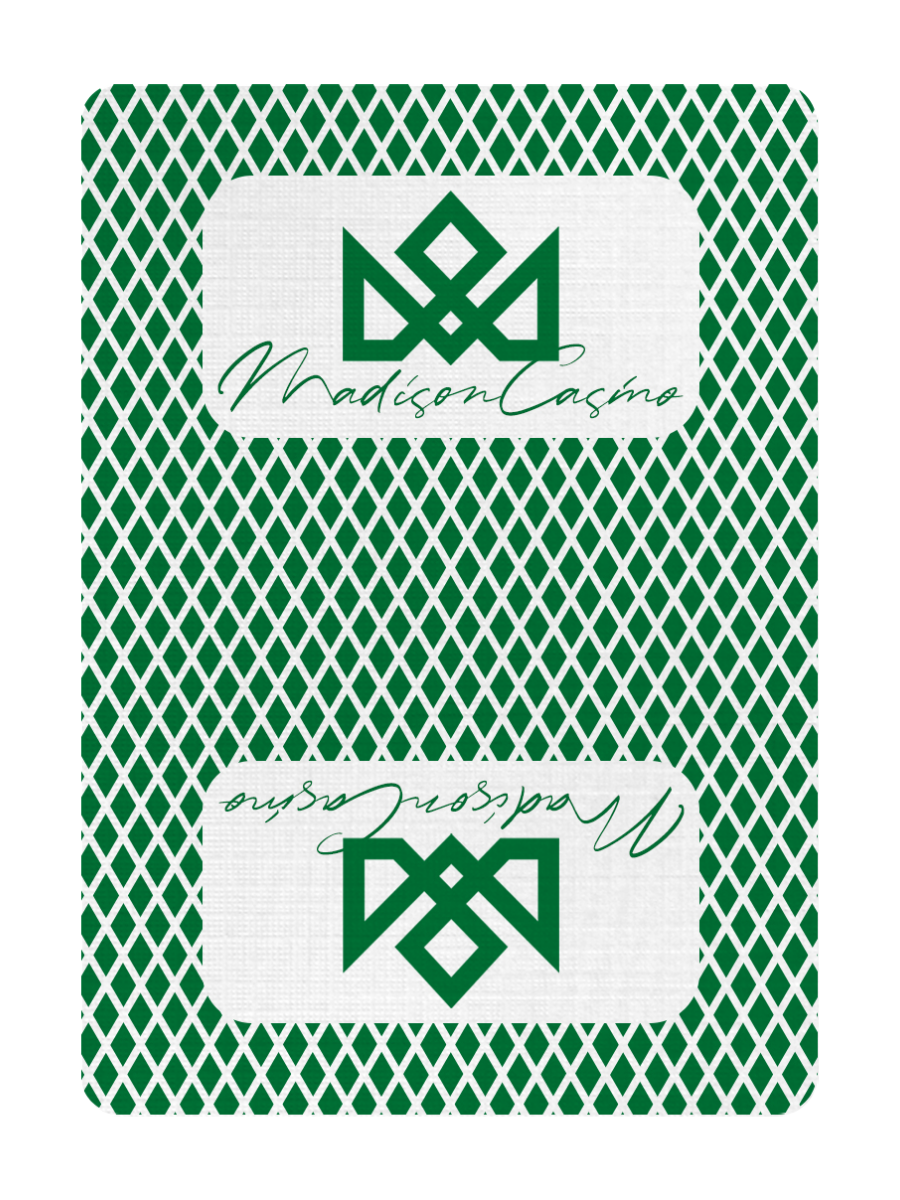MADISON SHARPS Playing Cards (Green)
