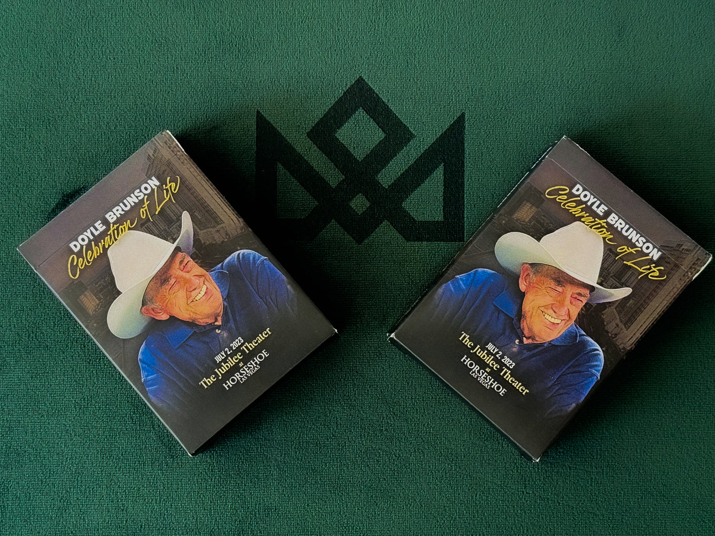 DOYLE BRUNSON 'Celebration of Life' Playing Cards