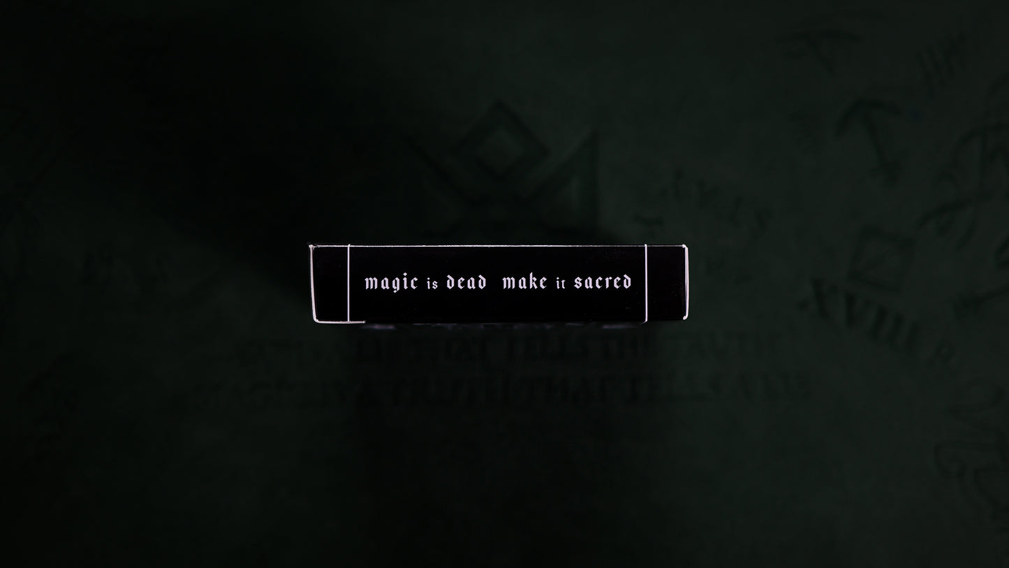 TRIBUTE Playing Cards - Black Edition (Seconds)
