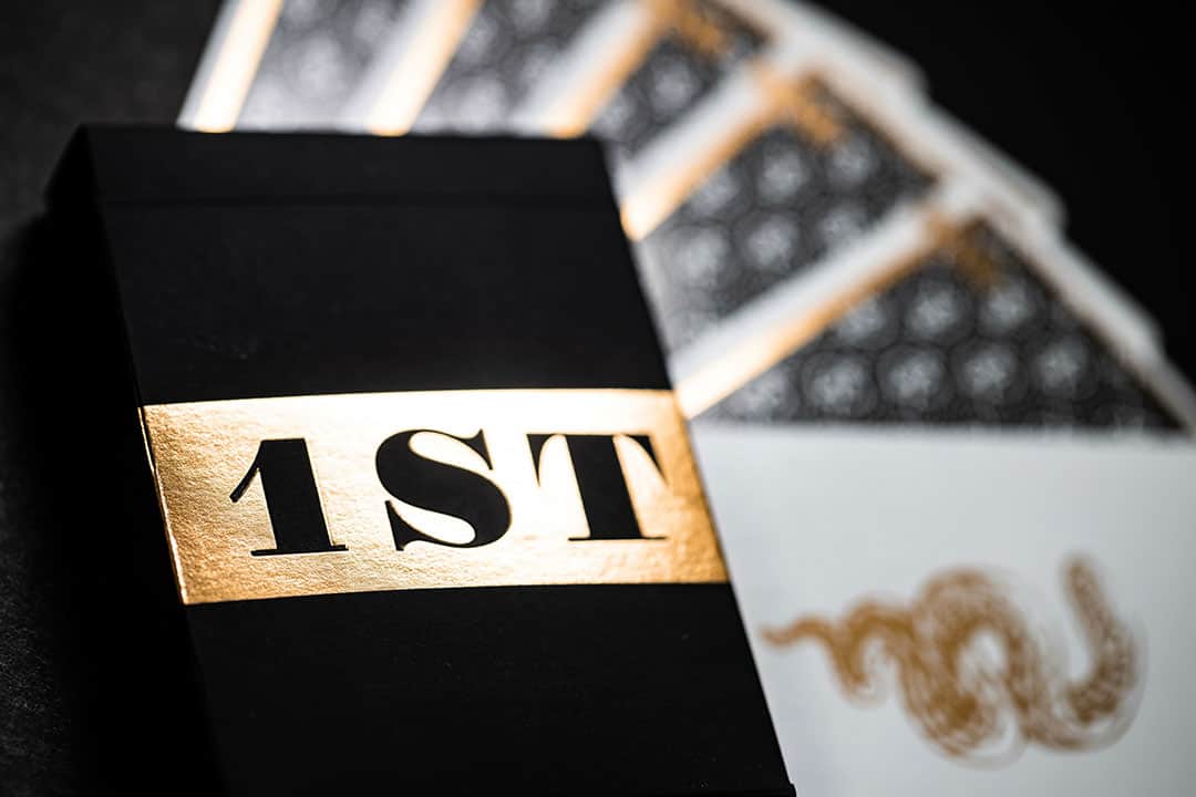 1ST PLAYING CARDS - V2 Signed by Chris Ramsay