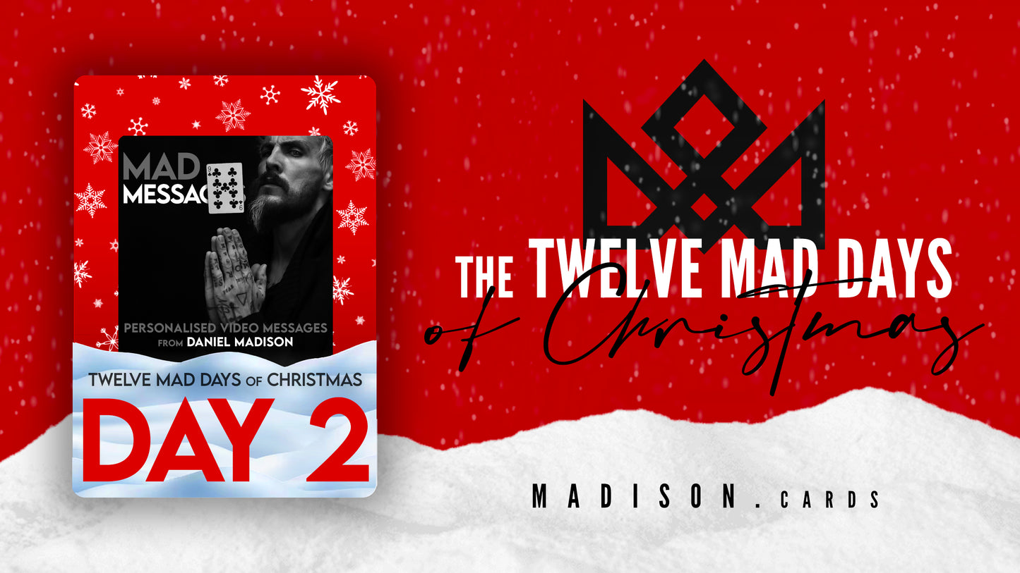 2 - PERSONALISED VIDEO MESSAGE from MADISON