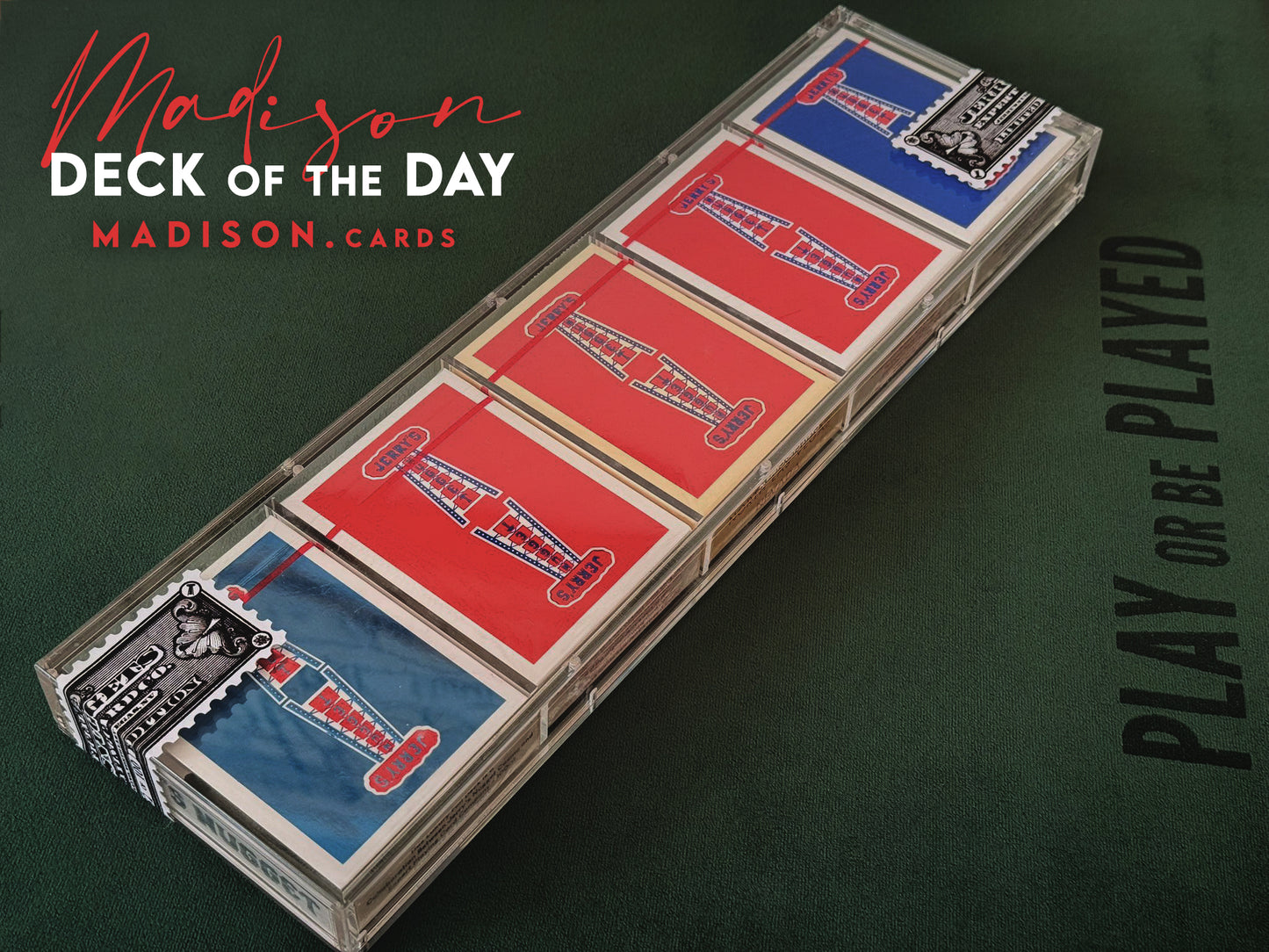 JERRY'S NUGGETS ORIGINAL Playing Cards Carat Set - Number 82/100