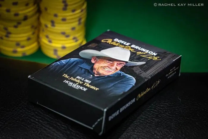 DOYLE BRUNSON 'Celebration of Life' Playing Cards