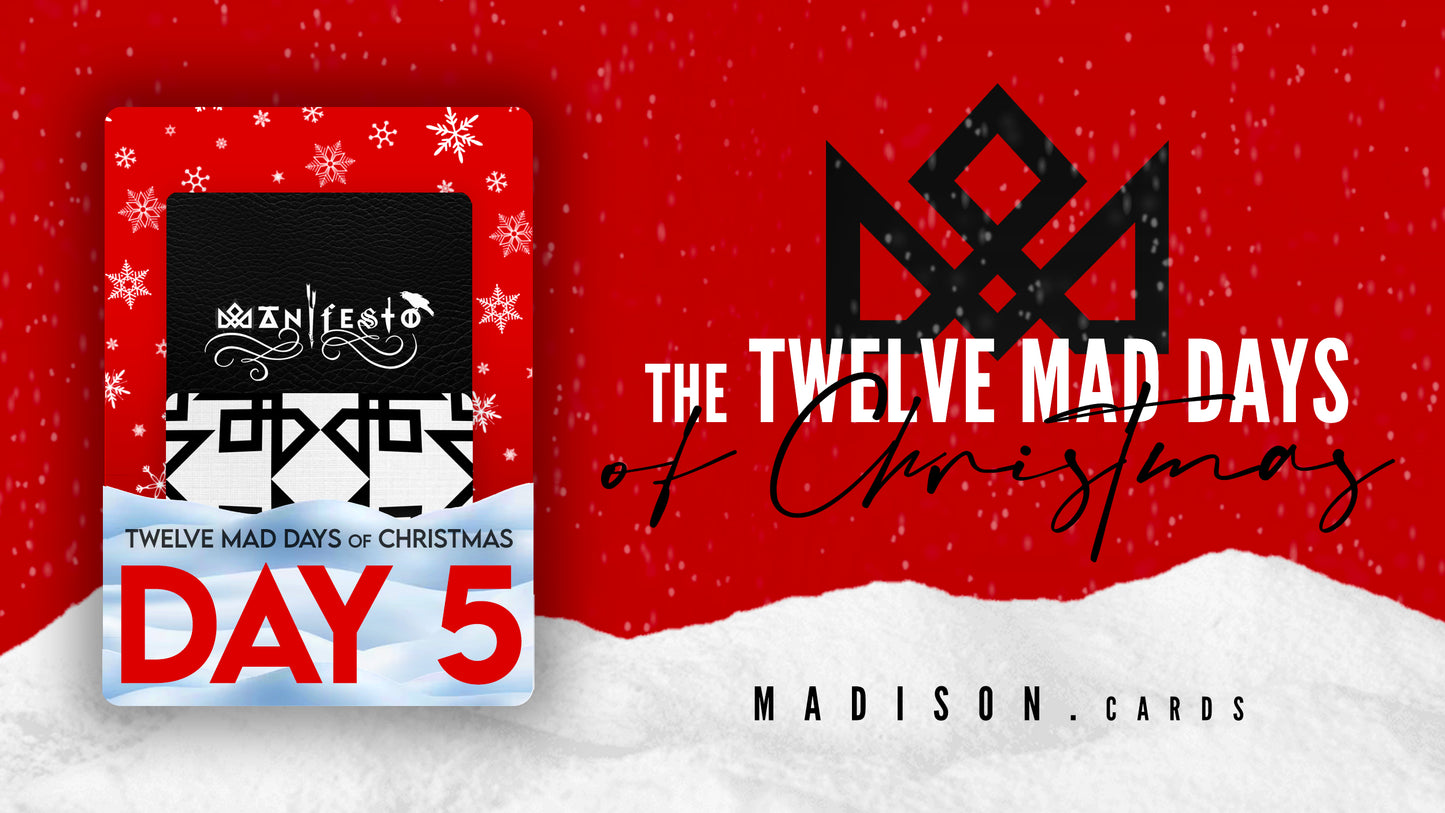 5 - MAGIC MANIFESTO eBook and MADISON MASTERS Playing Cards