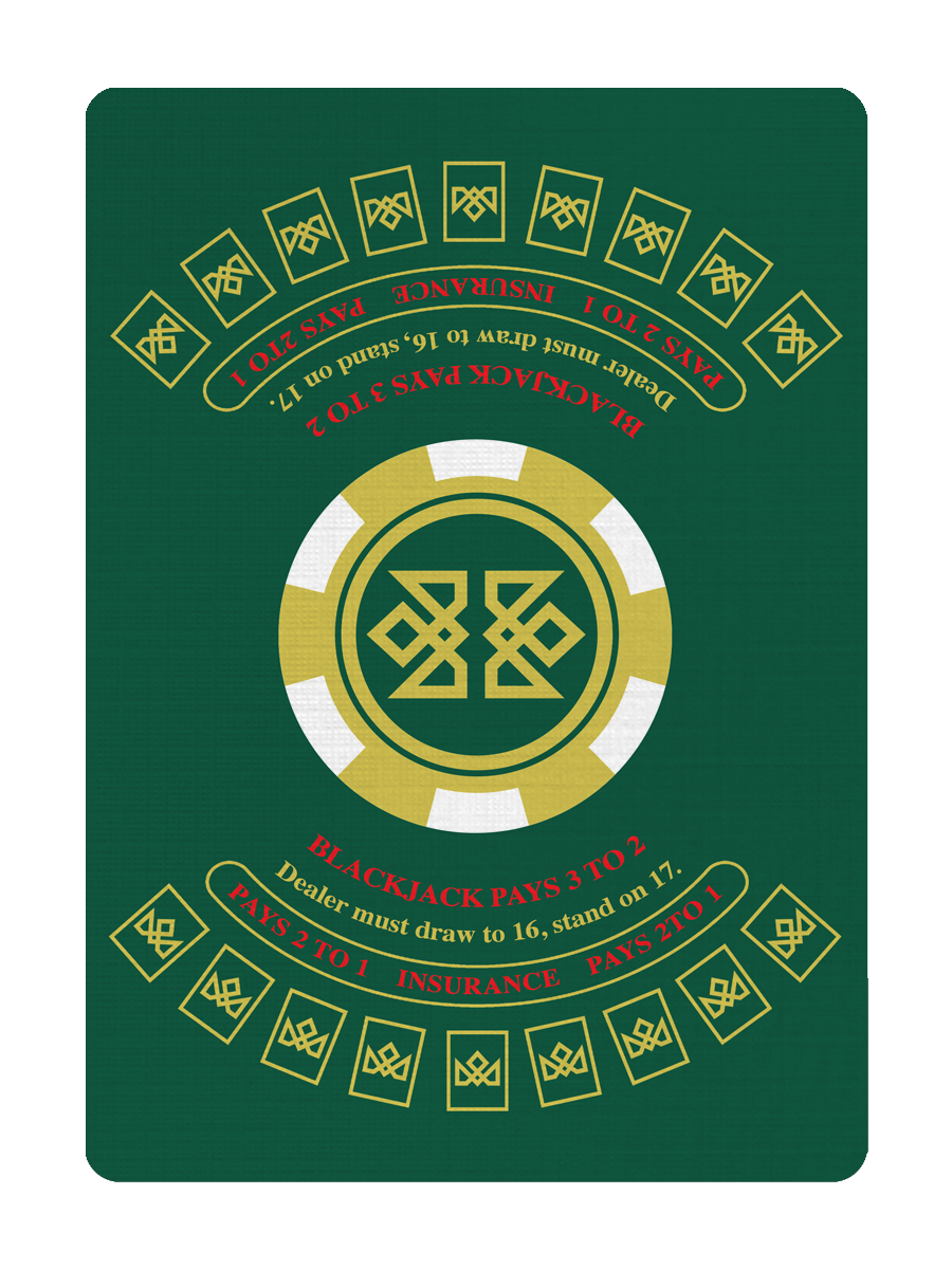 21 BLACKJACK Playing Cards (PRE-ORDER)