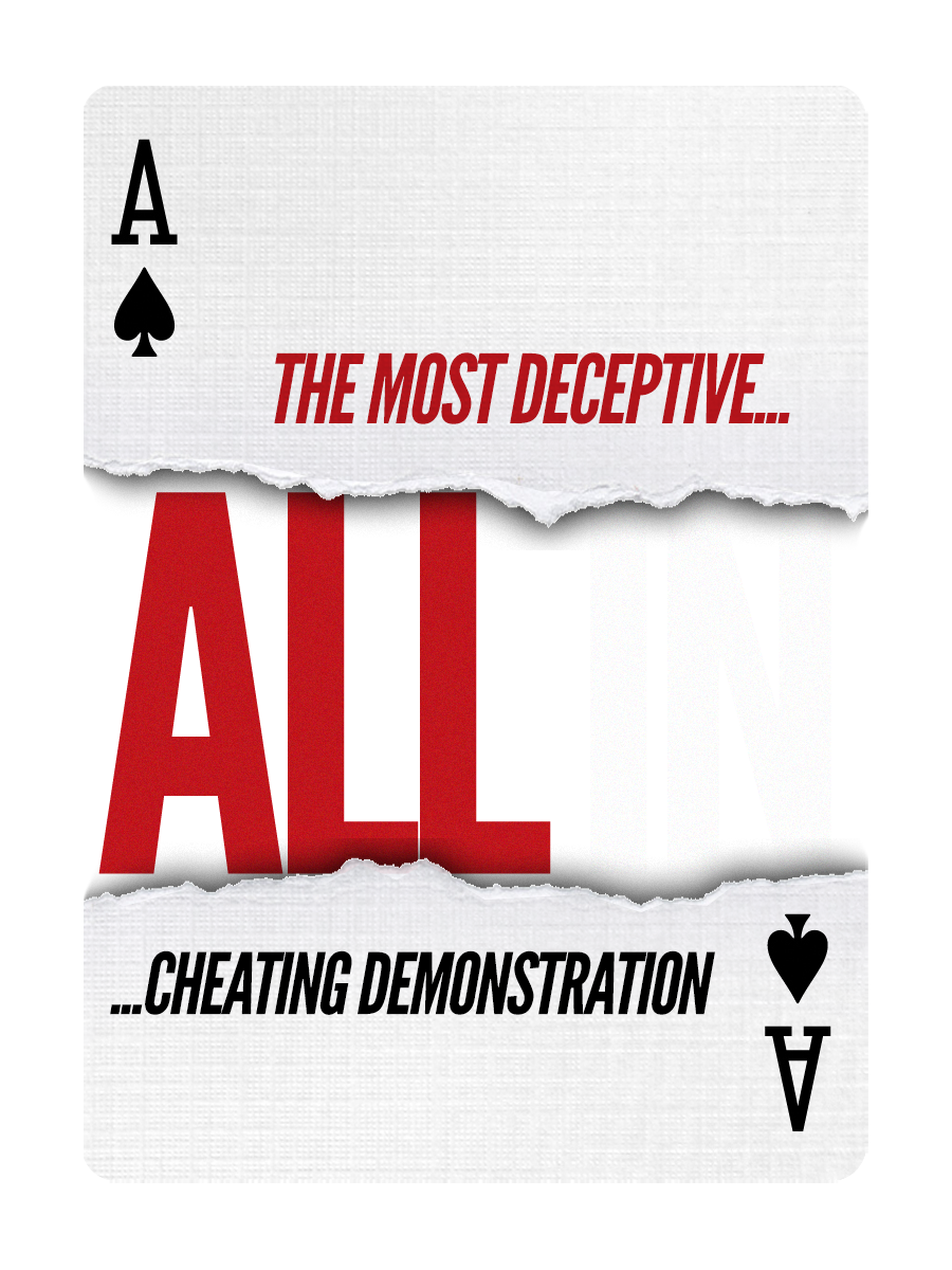 ALL IN - A most DECEPTIVE Card Cheating Demonstration