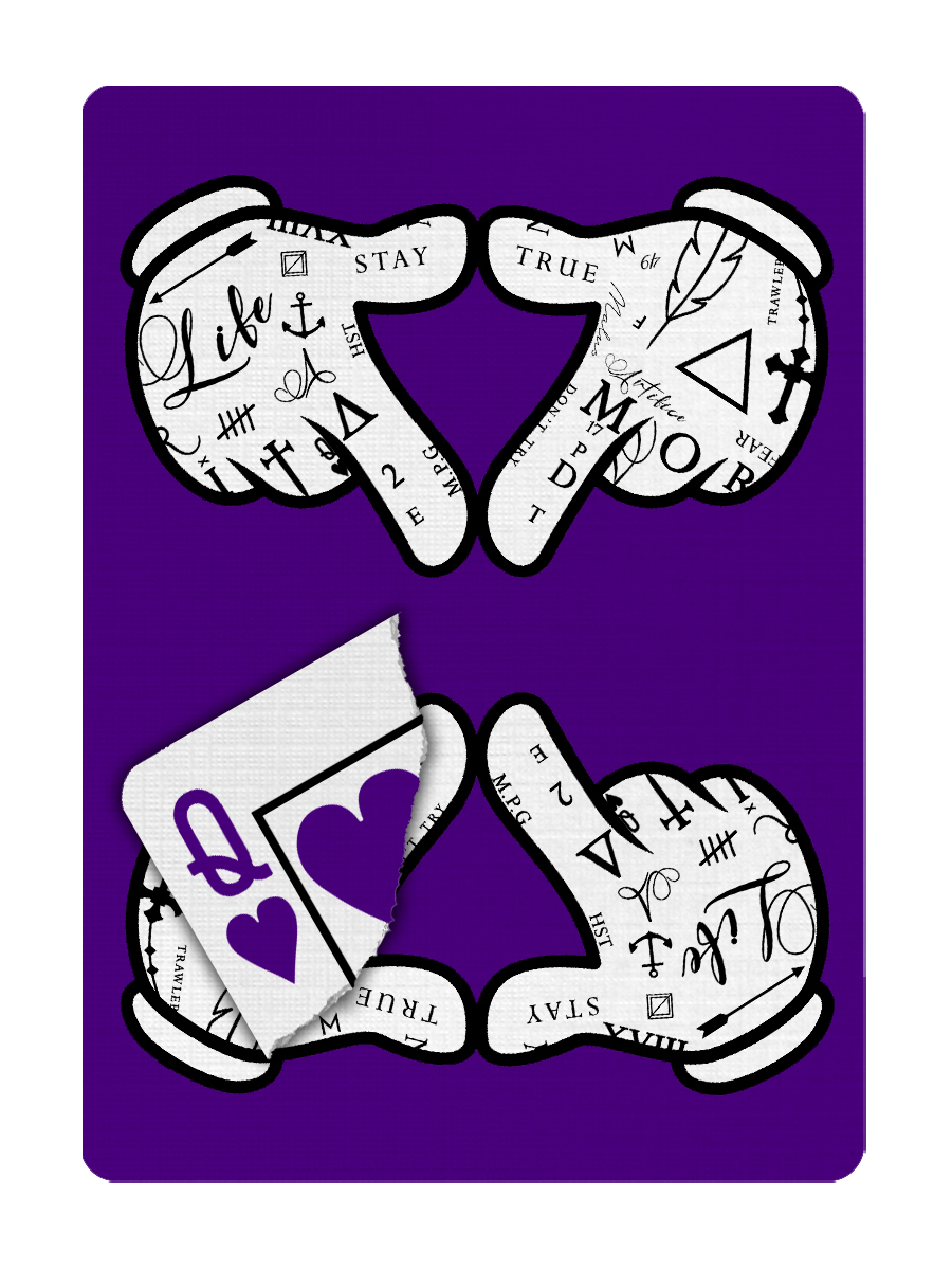 PURPLE BANGERS - Marked Playing Cards