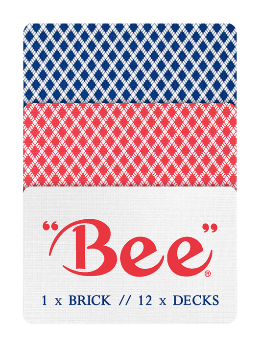 BEE Playing Cards - BRICK DEAL (12 Decks)