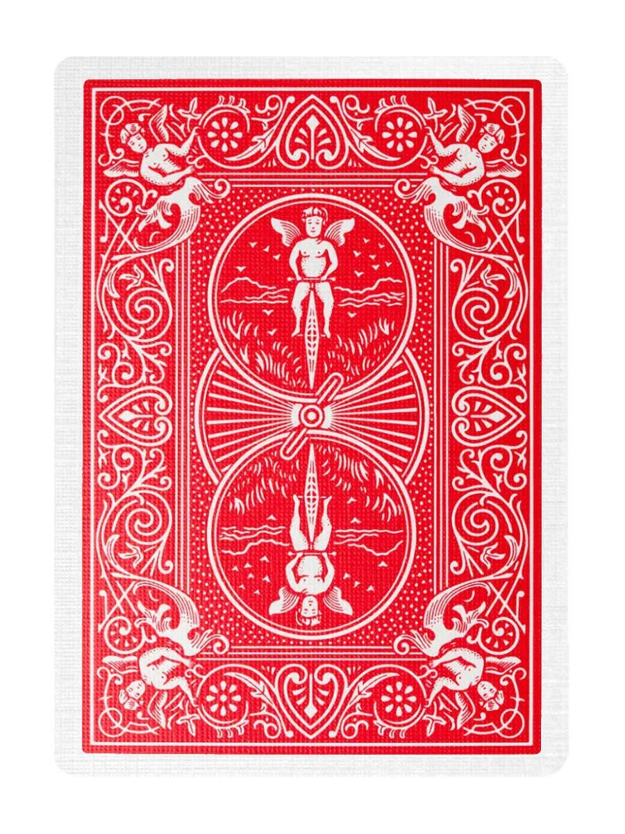 BICYCLE RIDER BACKS (RED)