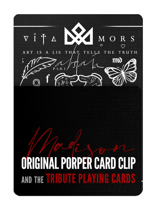 MADISON'S Original Card Clip & TRIBUTE Playing Cards