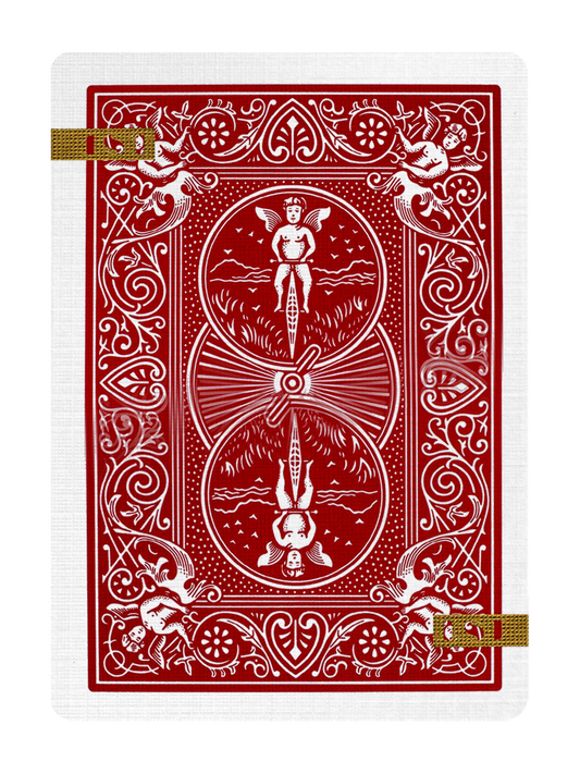 1ST Edition Bicycle Rider Backs (Red)