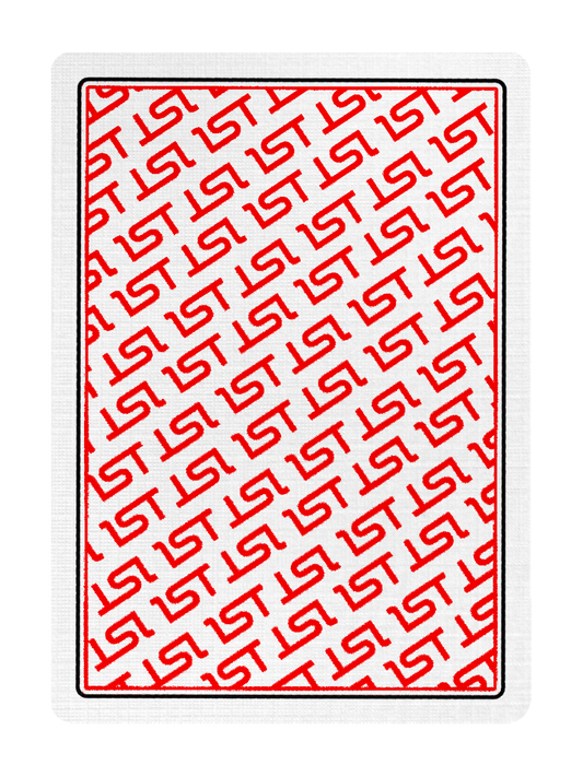 1ST playing cards V4 Red