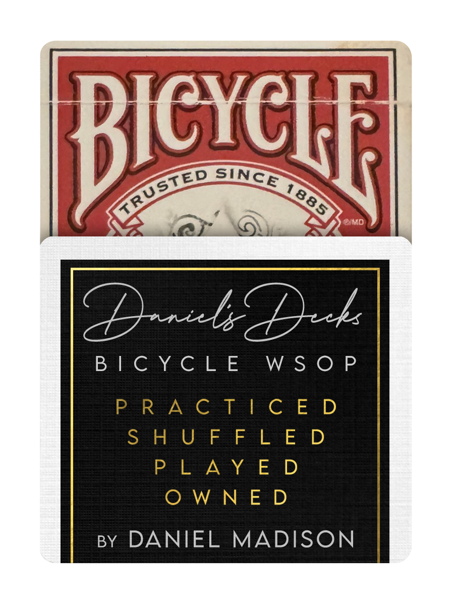 WSOP Playing Cards - DANIEL'S DECK