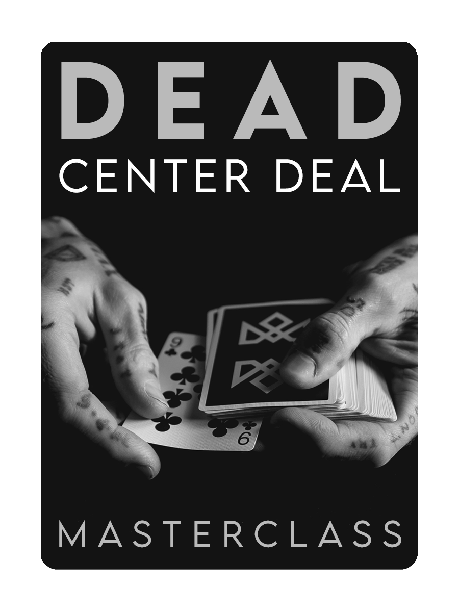The DEAD CENTER DEAL Masterclass playing cards — view 9