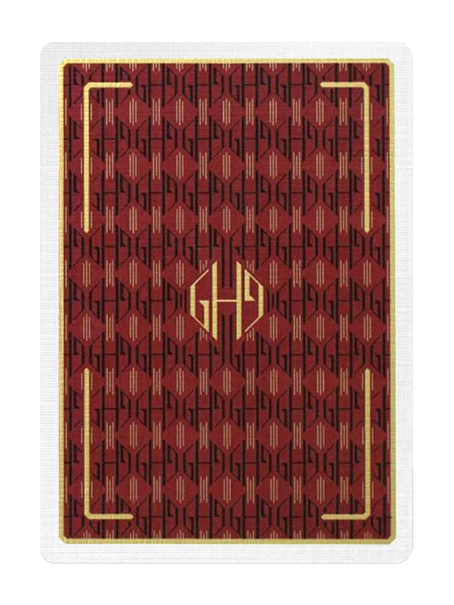 GUY HOLLINGWORTH Playing Cards ( Red Edition )