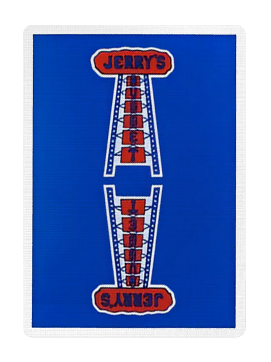 JERRY'S NUGGETS Playing Cards - Modern Feel First Edition (Blue)