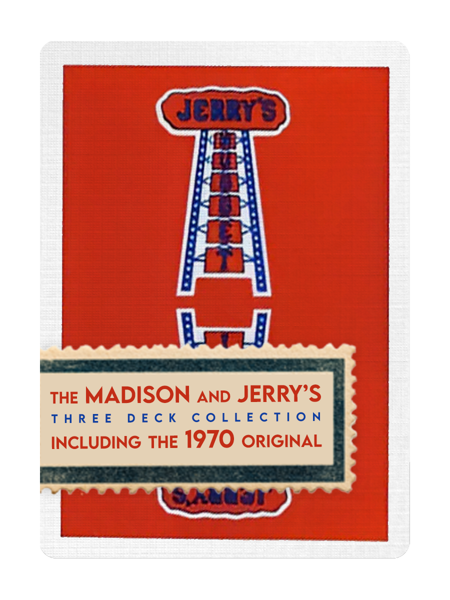 JERRY'S NUGGETs 1970 ORIGINAL + DANIELS JERRY'S NUGGET AND GAFF DECK