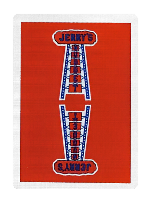 JERRY'S NUGGETS Playing Cards - Modern Feel First Edition (Red)