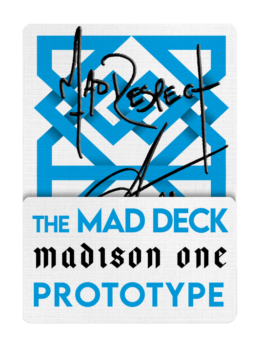 The MAD DECK MADISON ONE Playing Cards.