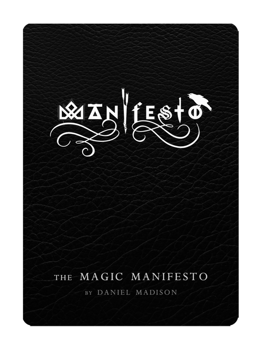 PRE-ORDER - The MAGIC MANIFESTO Book (Plus MASTERS Playing Cards)