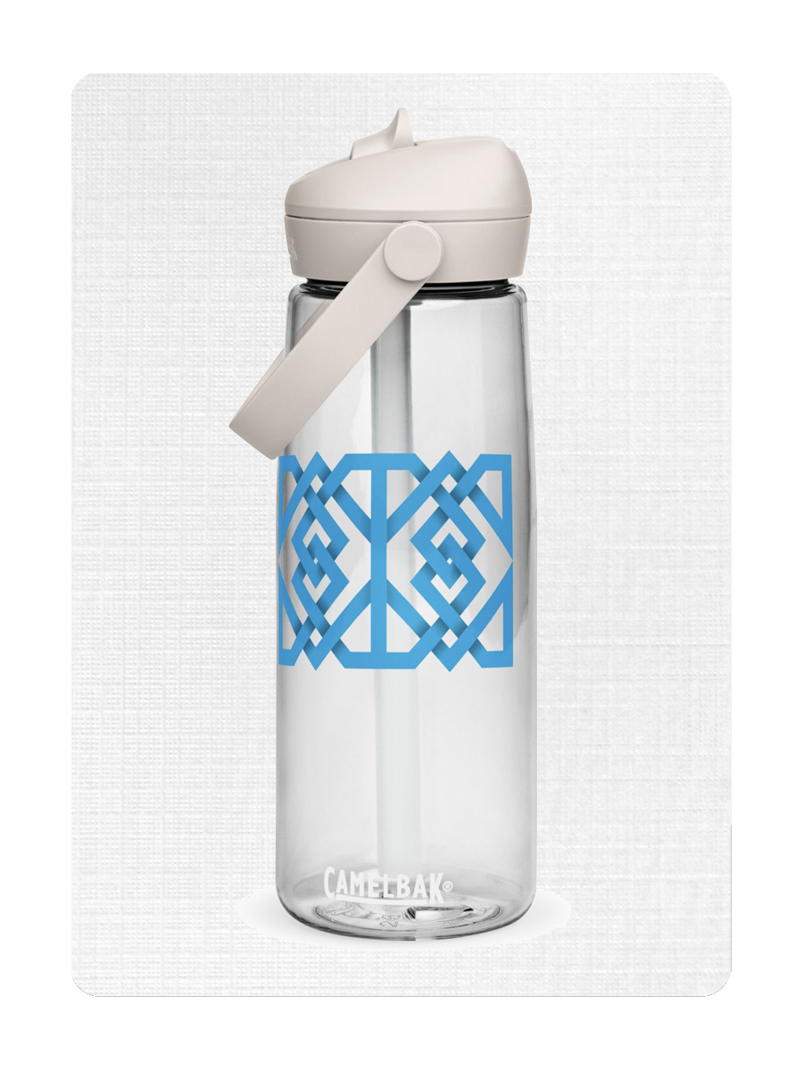 The MAD DECK Flip straw water bottle