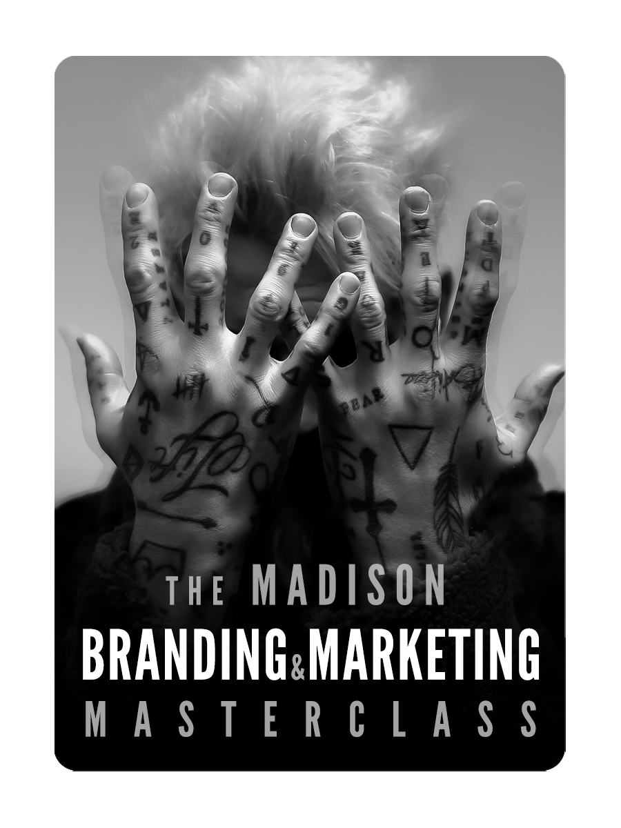 The MADISON BRANDING Masterclass playing cards