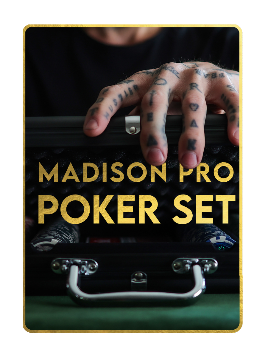 The MADISON PRO POKER SET