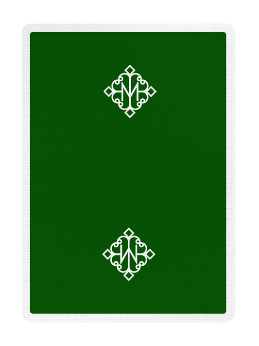 MADISON ROUNDERS ( GREEN ) Playing Cards