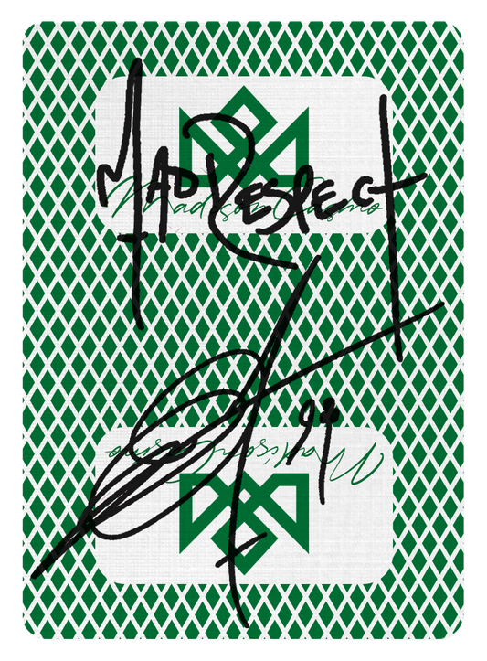 MADISON SHARPS SIGNED by MADISON (Green)