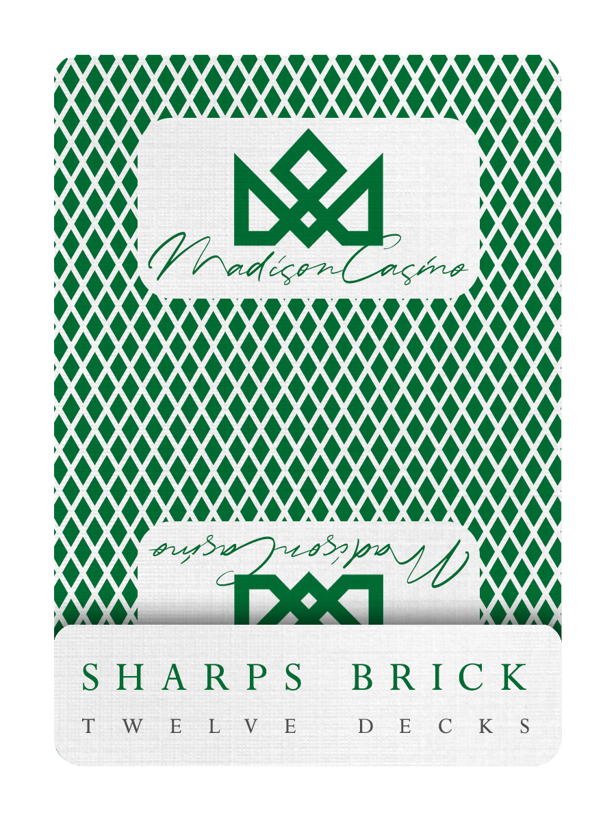 MADISON SHARPS Playing Cards - GREEN