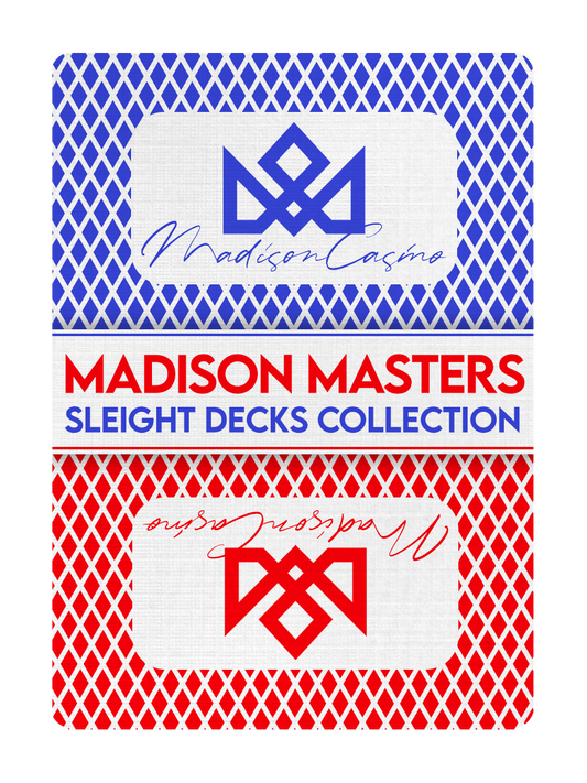 MADISON MASTERS Red & Blue (4 Decks)
