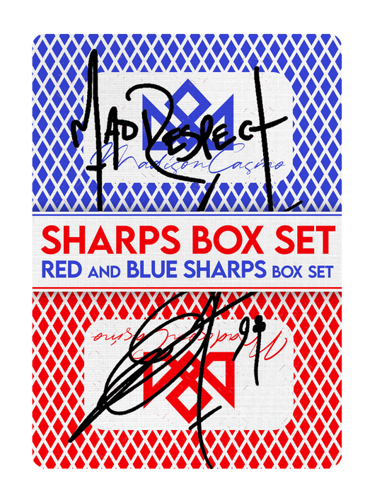 MADISON SHARPS BOXSET (Red/Blue) Signed by MADISON
