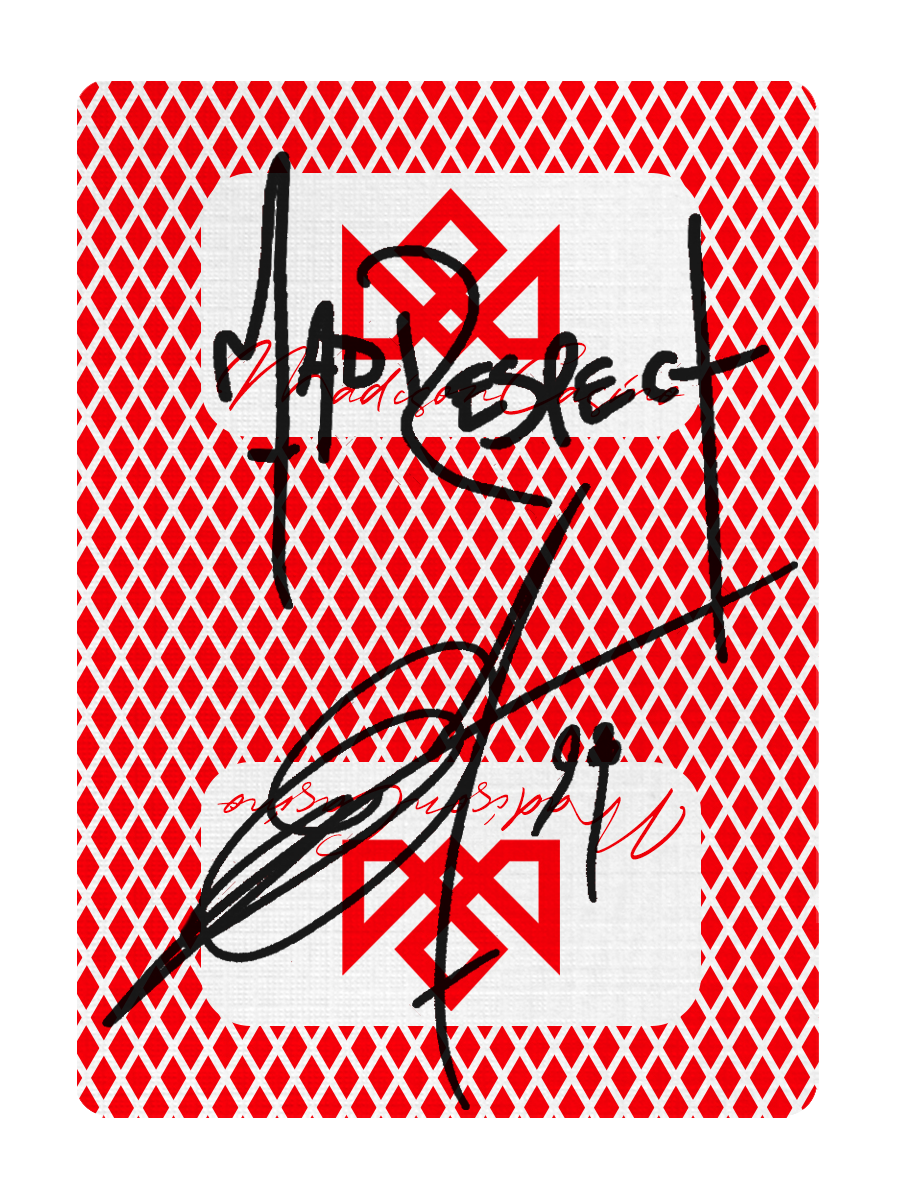 MADISON SHARPS SIGNED by MADISON (RED v2.0)