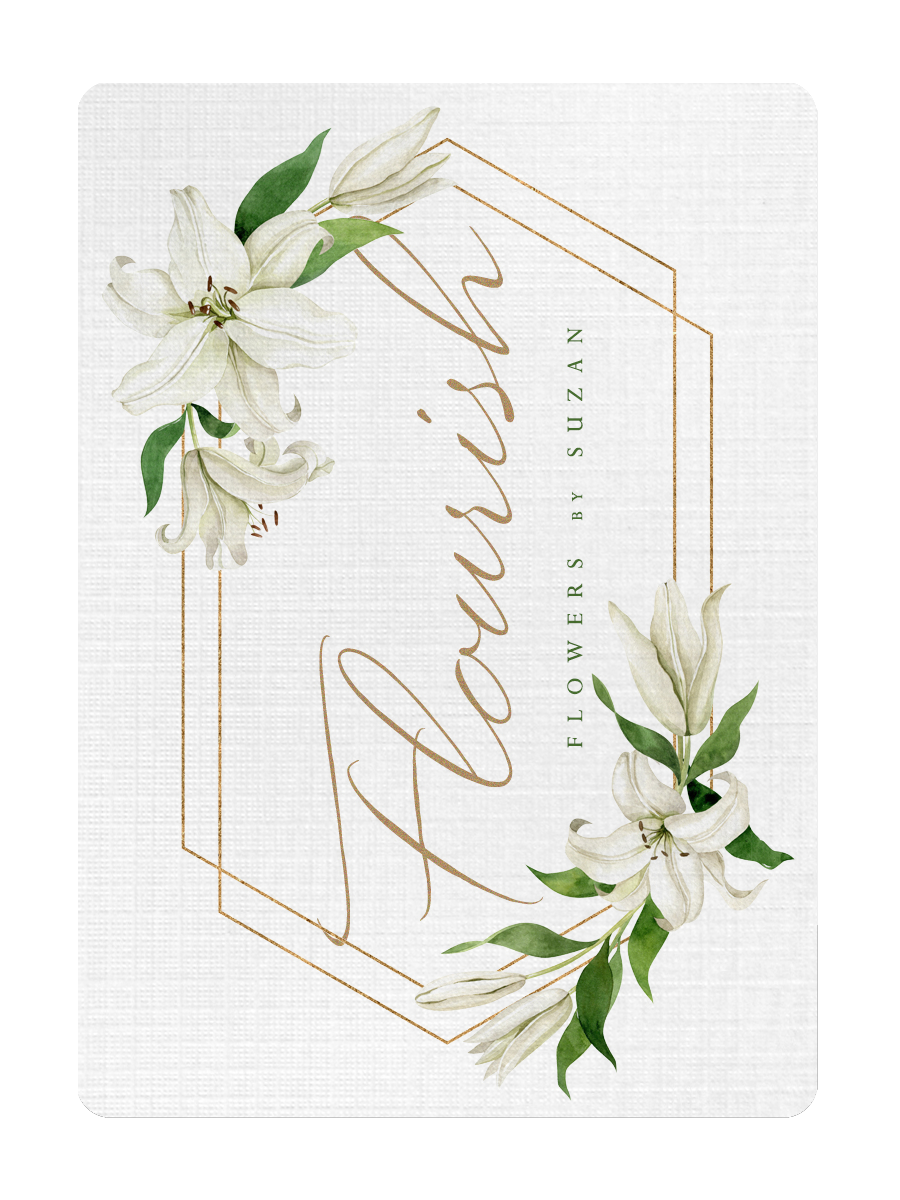 MADISON ONE ENTRY- FLOURISH by SUZAN Playing Cards