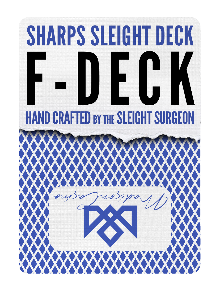 MADISON SHARPS F-DECK (BLUE)