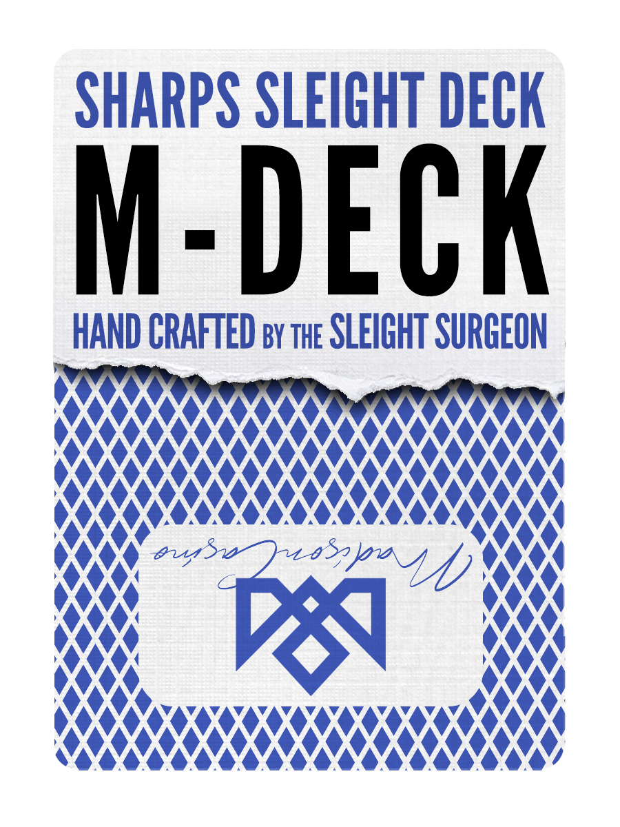 MADISON SHARPS M-DECK (BLUE)