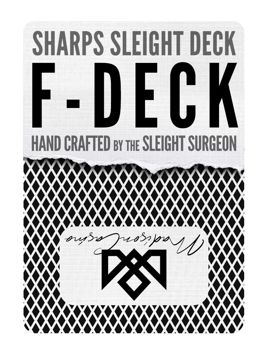 MADISON SHARPS F-DECK (Black)
