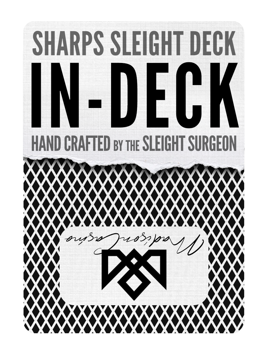 MADISON SHARPS In-DECK (Black)