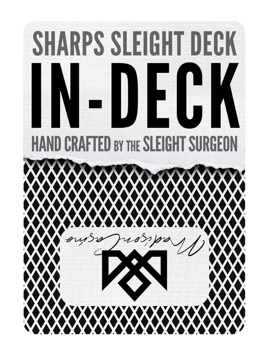 MADISON SHARPS In-DECK (Black)