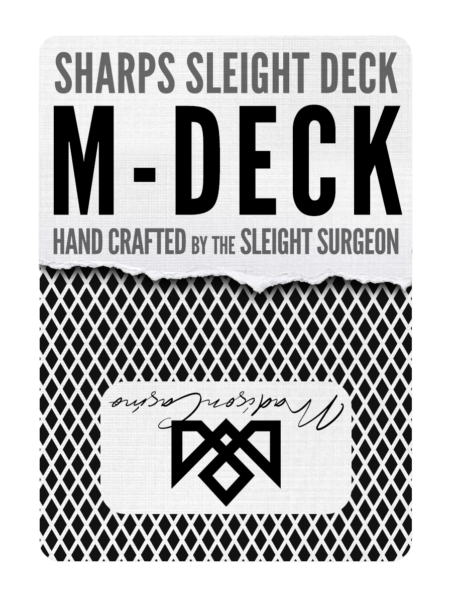 MADISON SHARPS MAD SET (3 Decks) Green/Black