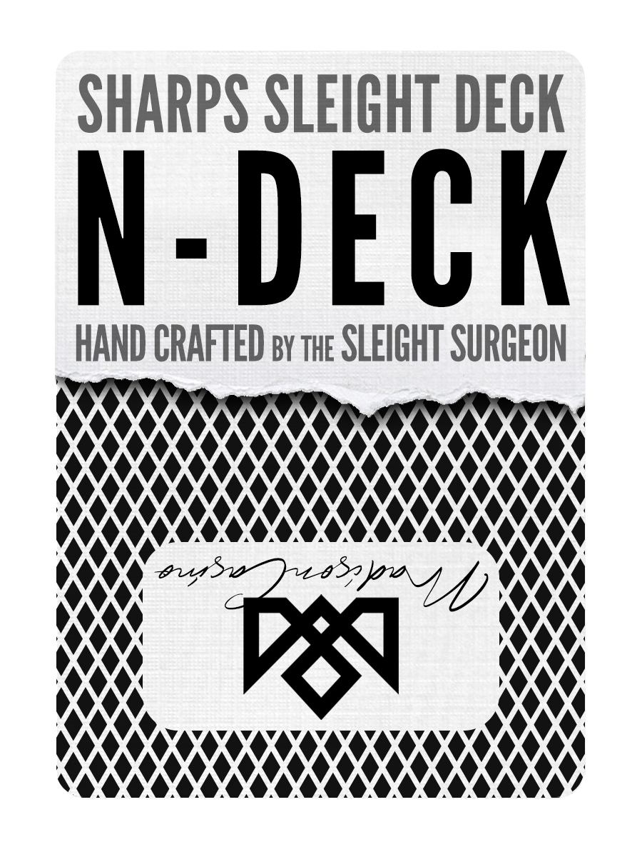 MADISON SHARPS MAD SET (3 Decks) Green/Black