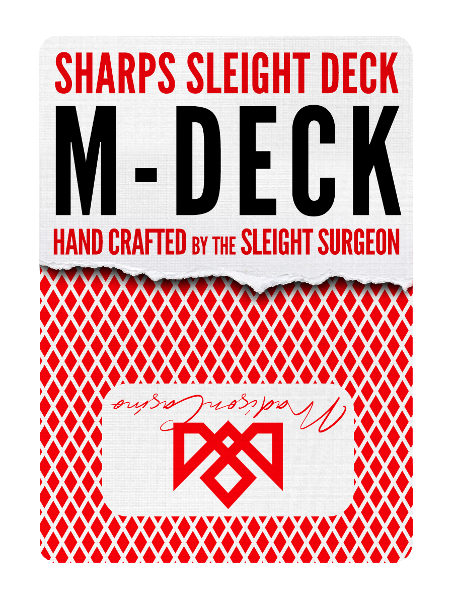 MADISON SHARPS M-DECK (RED v2.0)
