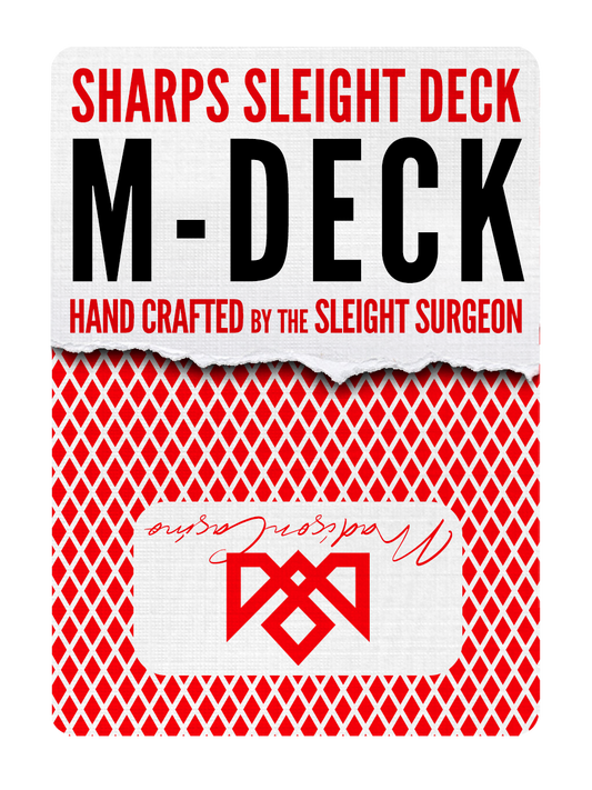 MADISON SHARPS M-DECK (RED v2.0)