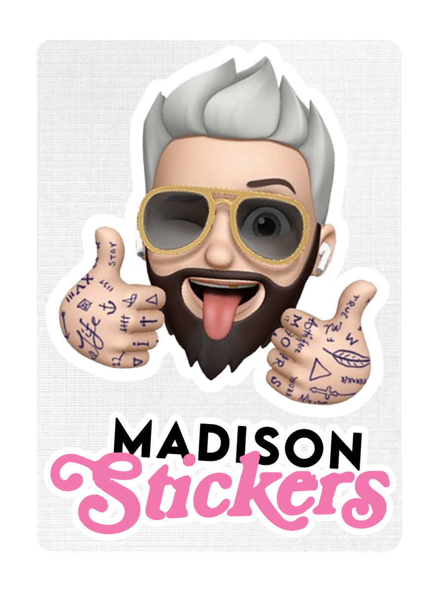 MADISON CARTOON STICKER PACK