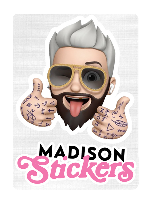 MADISON CARTOON STICKER PACK