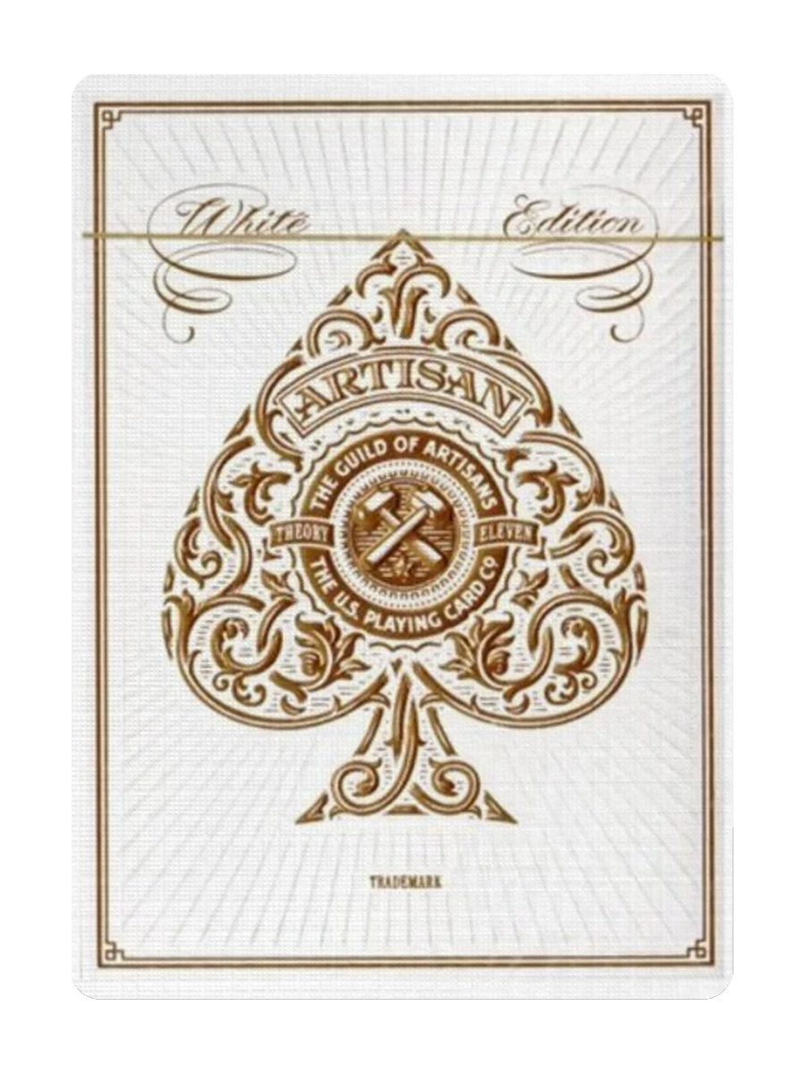 ARTISAN Playing Cards by theory11 (White Edition)
