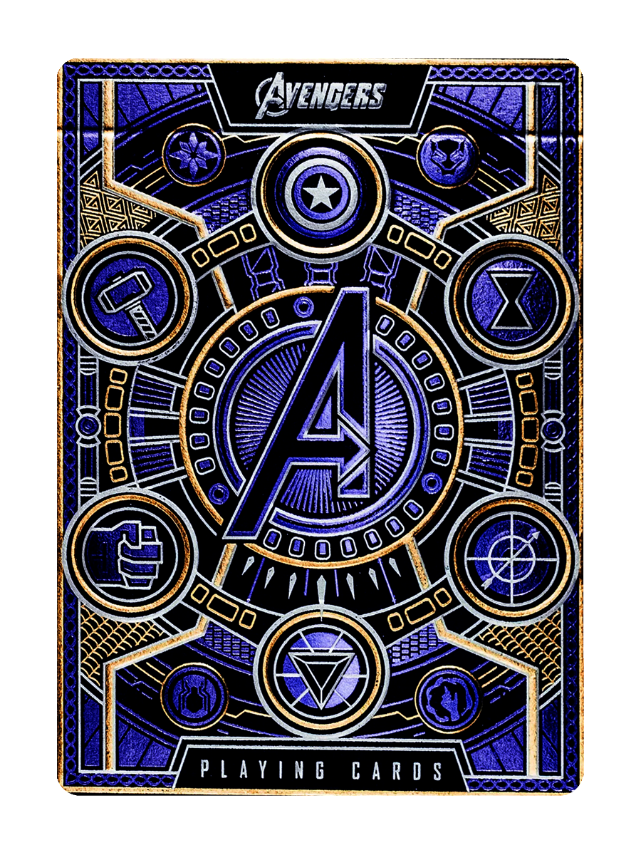 AVENGERS Playing Cards by theory11 (Purple Edition)