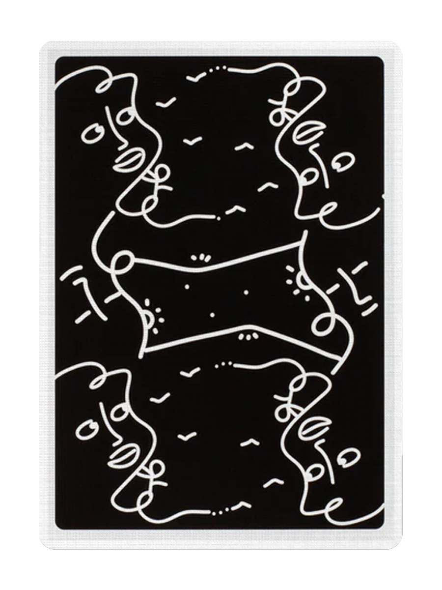 SHANTELL MARTIN Playing Cards by theory11 (White Edition)